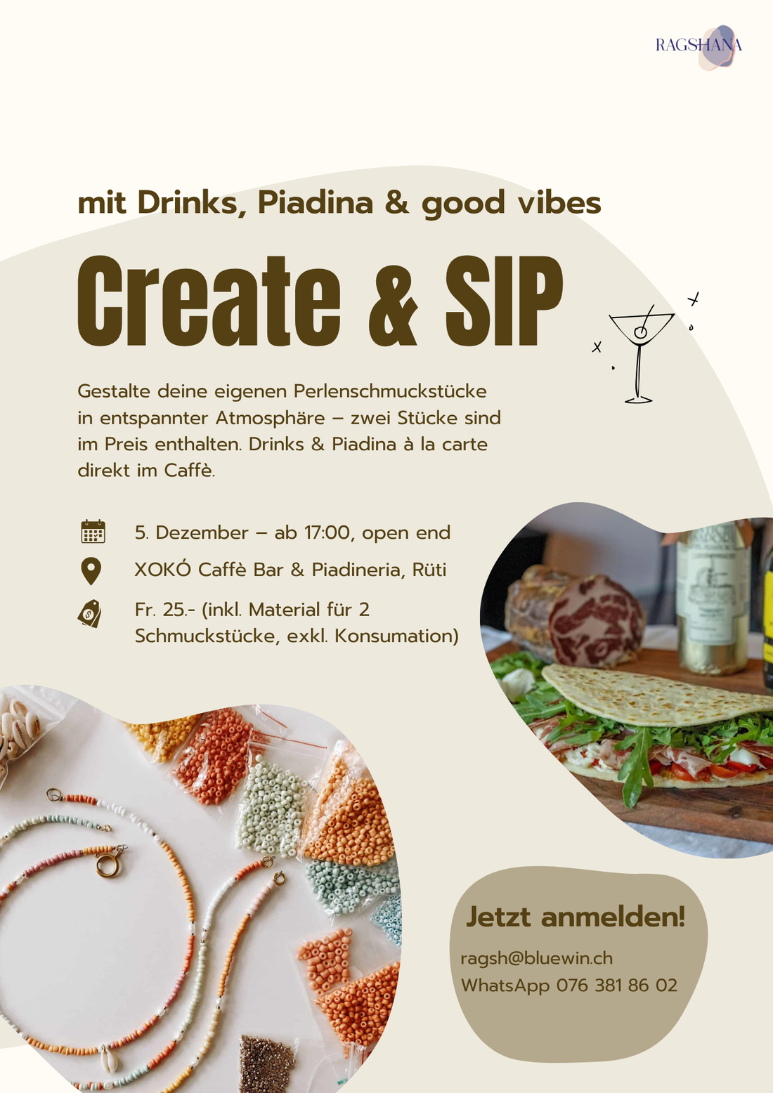 Create & Sip vom 5. Dezember 2025