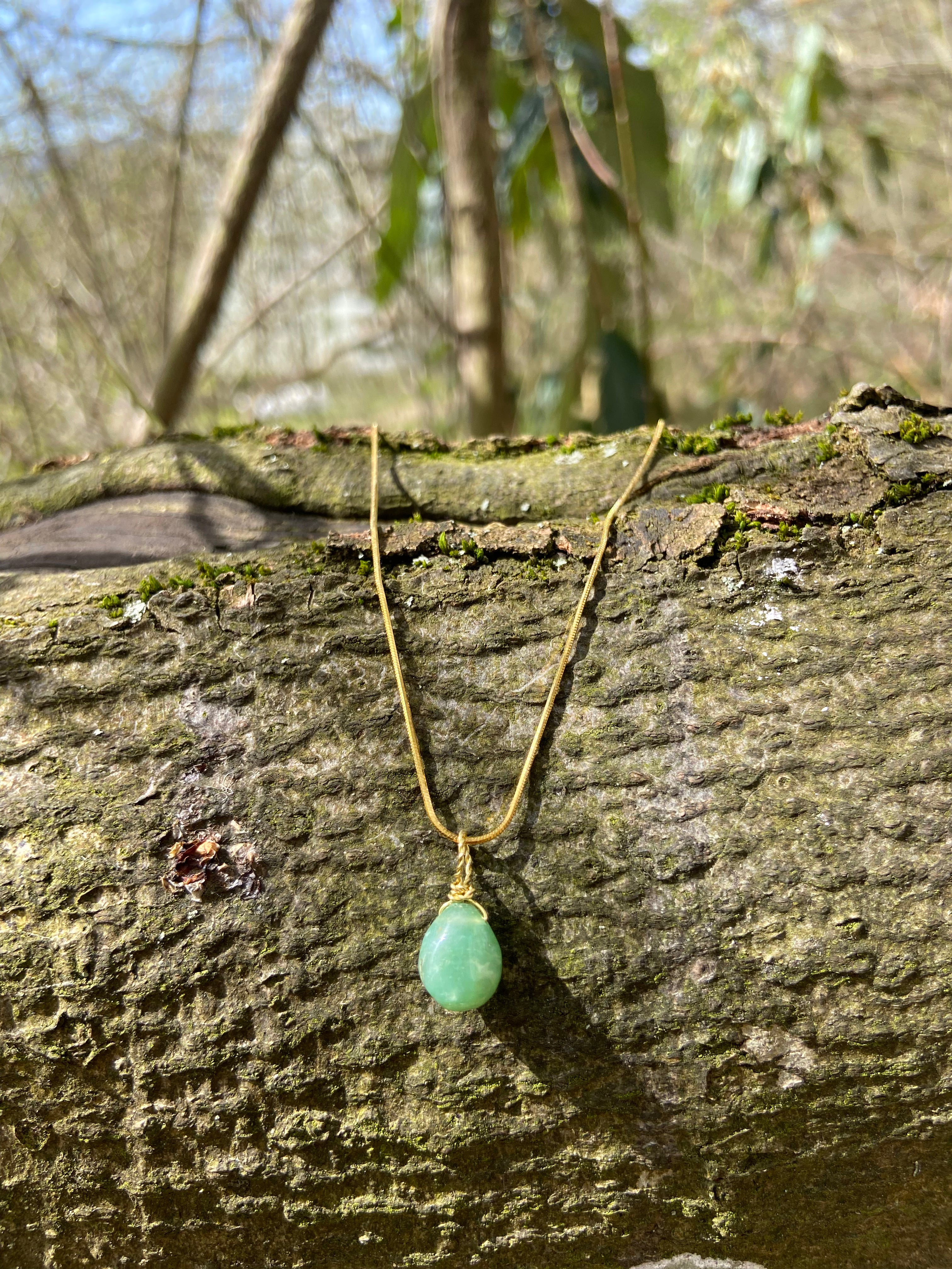 Aventurin Kette – Vertrauen & Gelassenheit