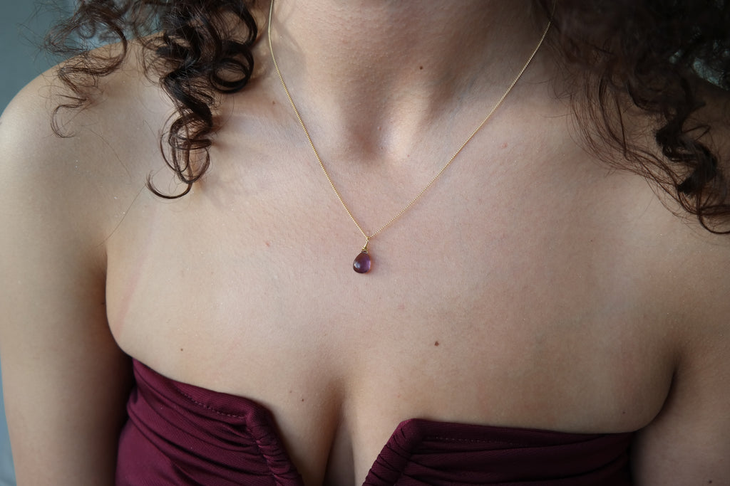 Amethyst Kette – Ruhe & Intuition