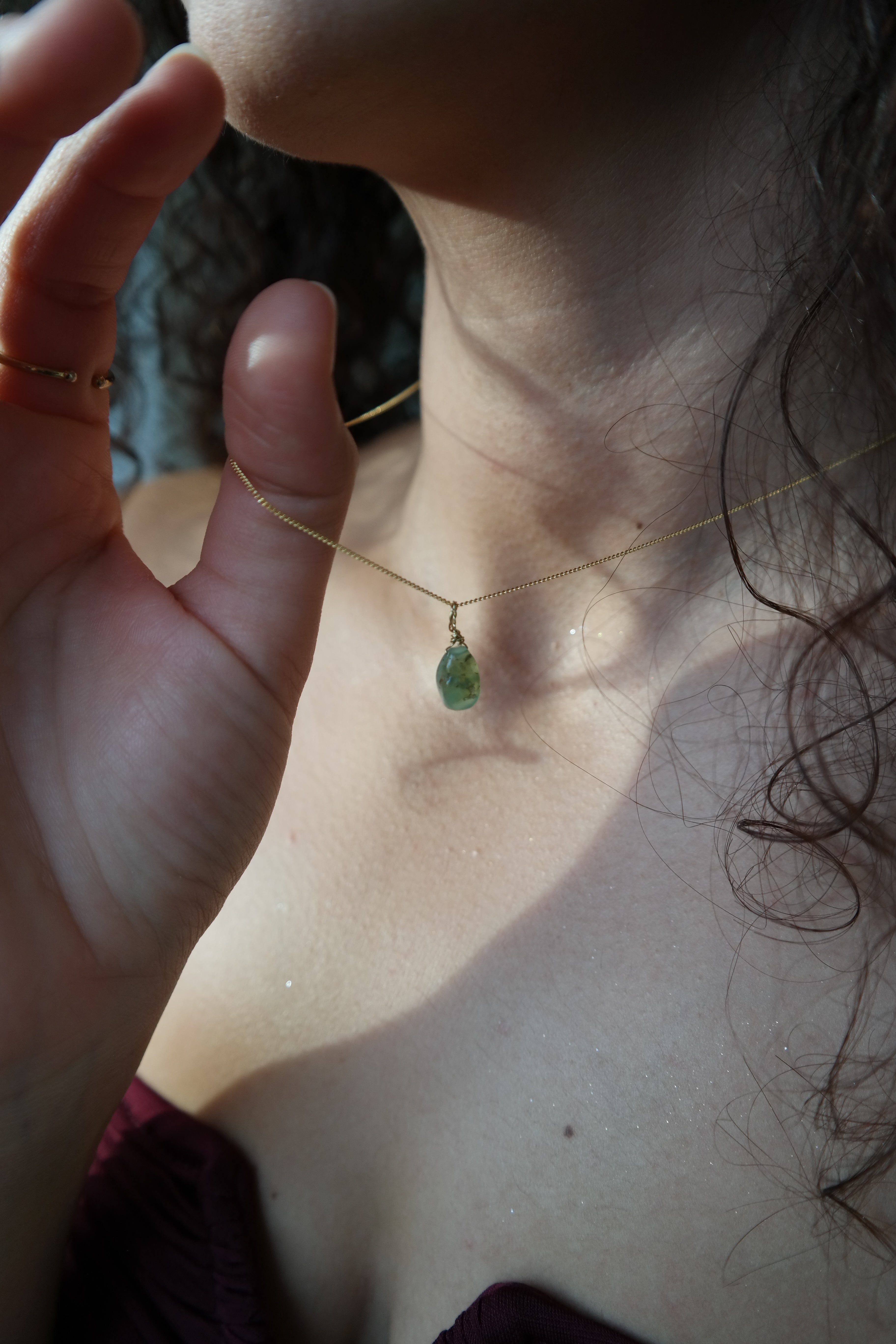 Aventurin Kette – Vertrauen & Gelassenheit