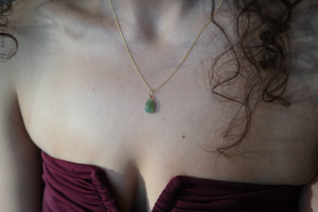 Aventurin Kette – Vertrauen & Gelassenheit