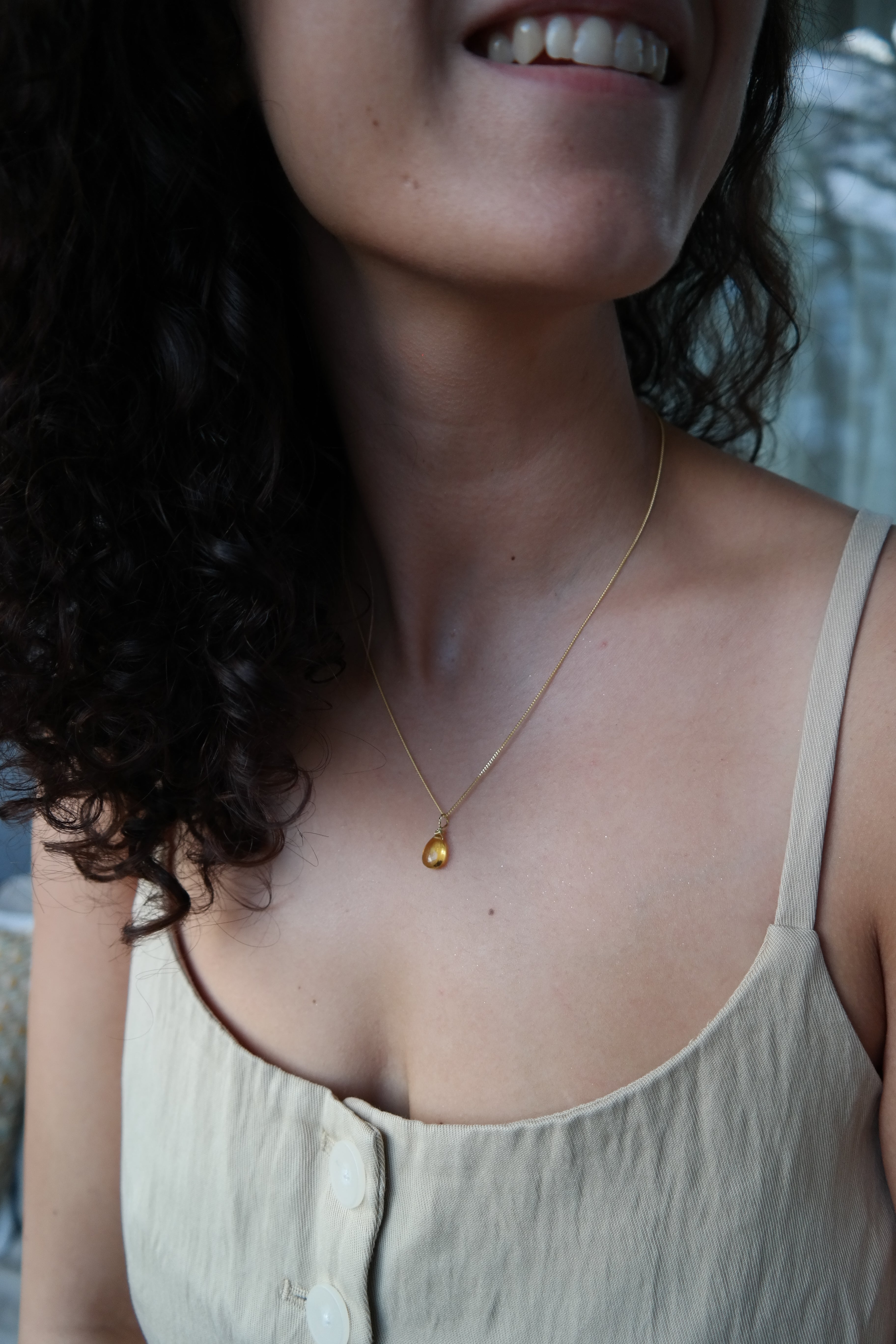 Citrin Kette – Lebensfreude & Fülle