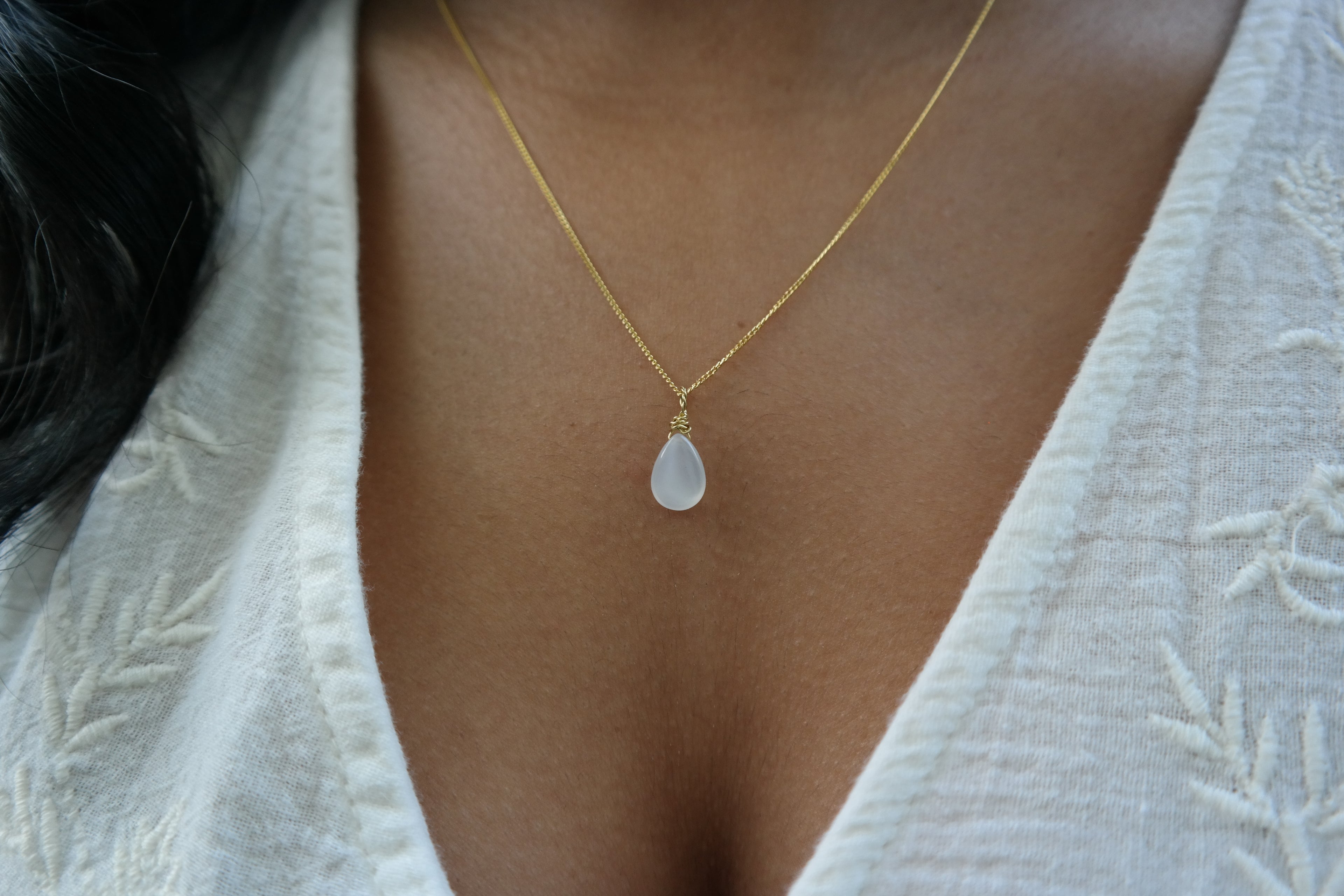 Bergkristall Kette – Klarheit & Energie