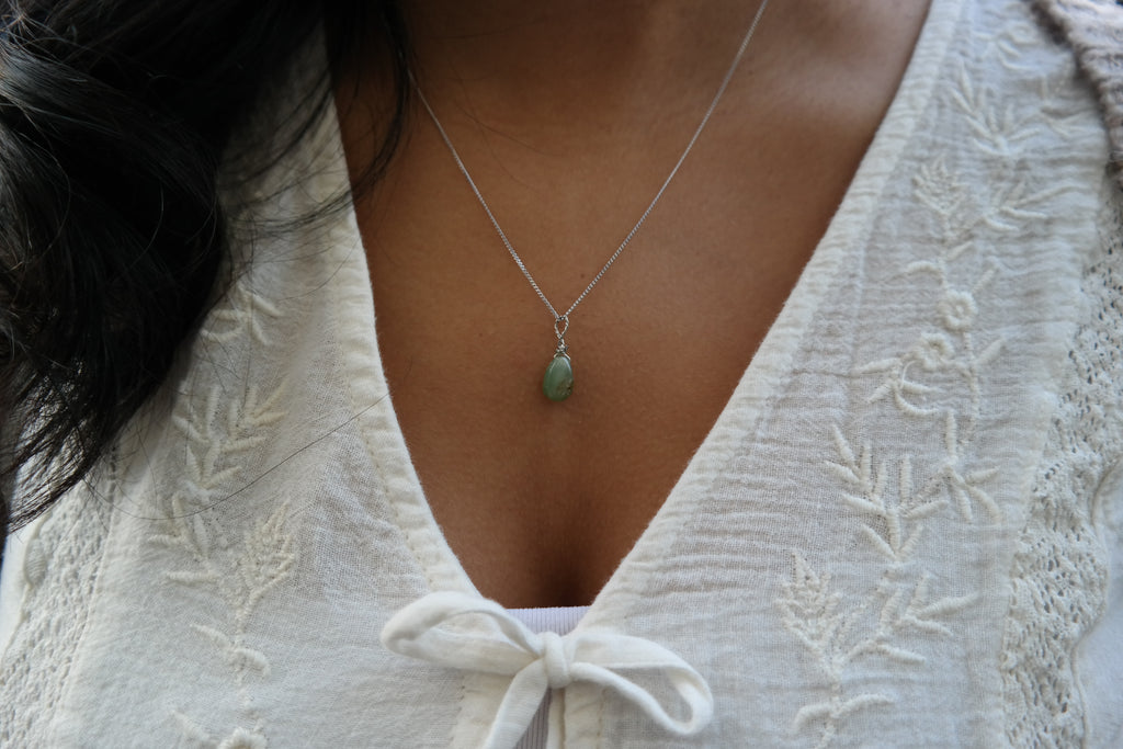 Aventurin Kette – Vertrauen & Gelassenheit