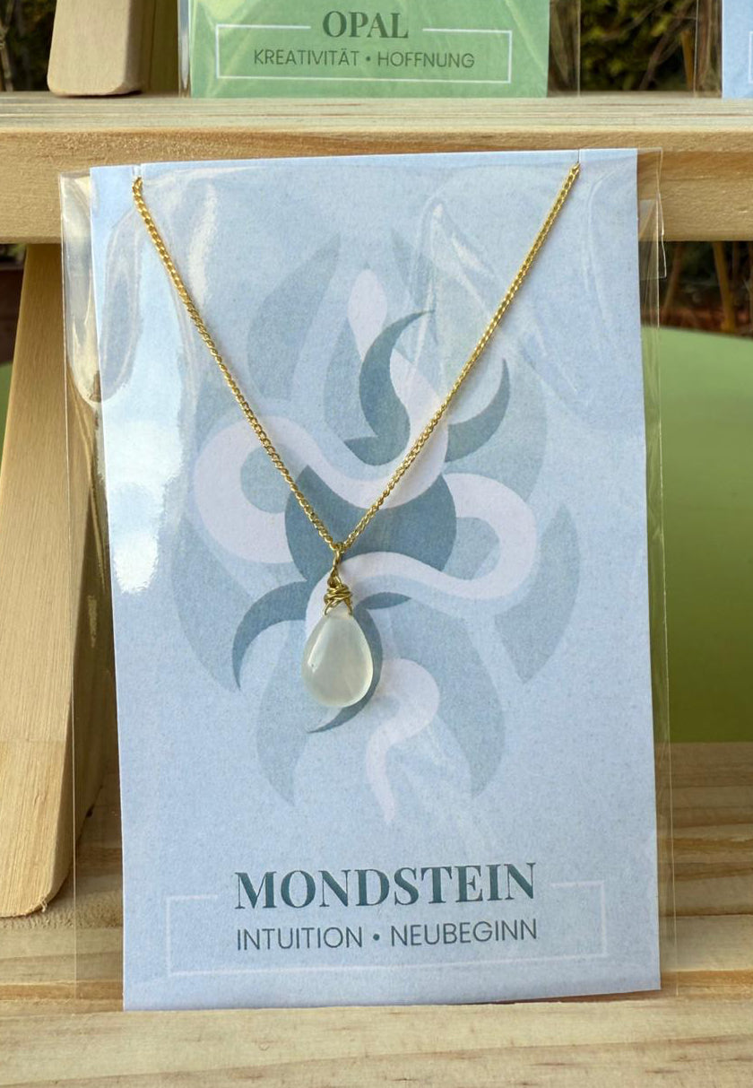 Mondstein Kette – Weiblichkeit & Intuition