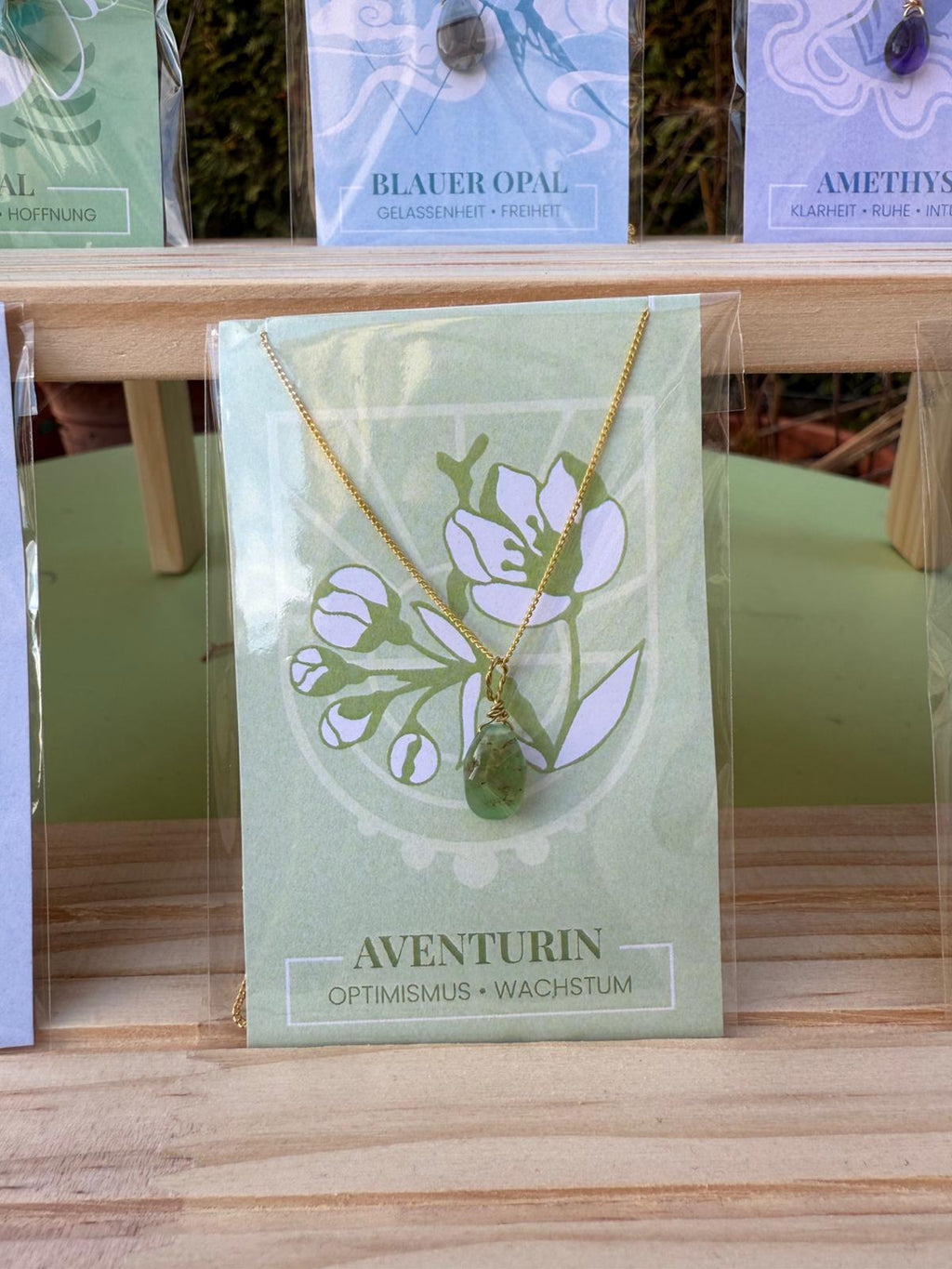 Aventurin Kette – Vertrauen & Gelassenheit
