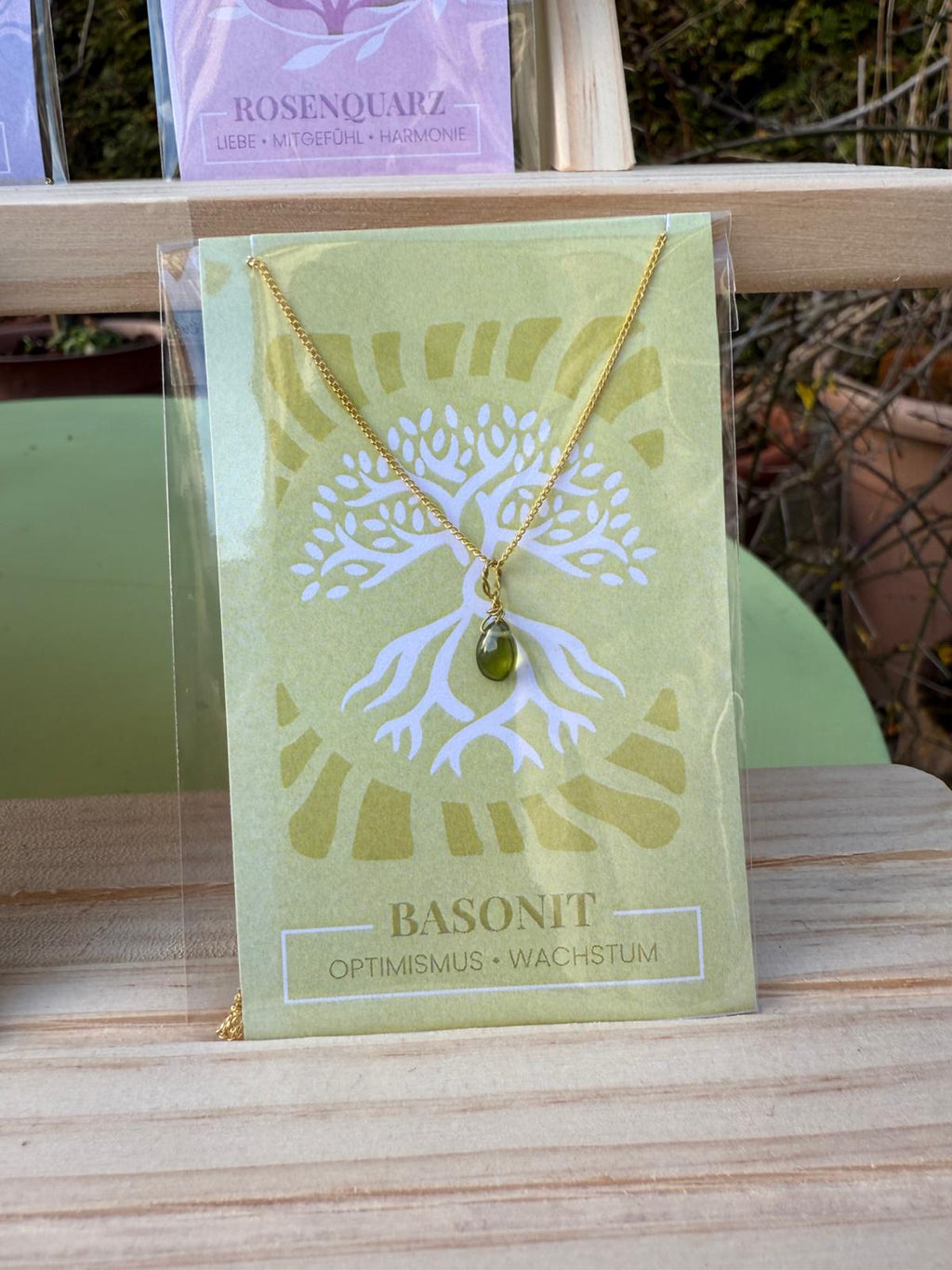 Basonit Kette – Erdung & Selbstausdruck