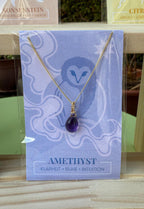 Amethyst Kette – Ruhe & Intuition