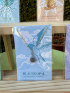 Blauer Opal Kette – Ruhe & Vertrauen