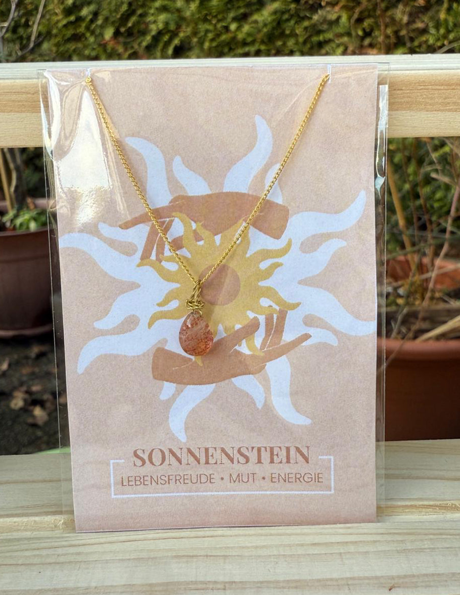 Sonnenstein Kette – Licht & Lebensfreude